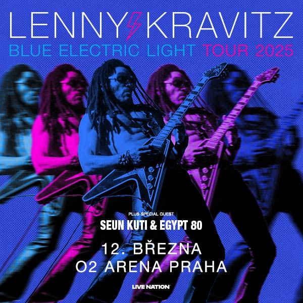 Lenny Kravitz, Prag 2025 – Blue Electric Light Tour 2025