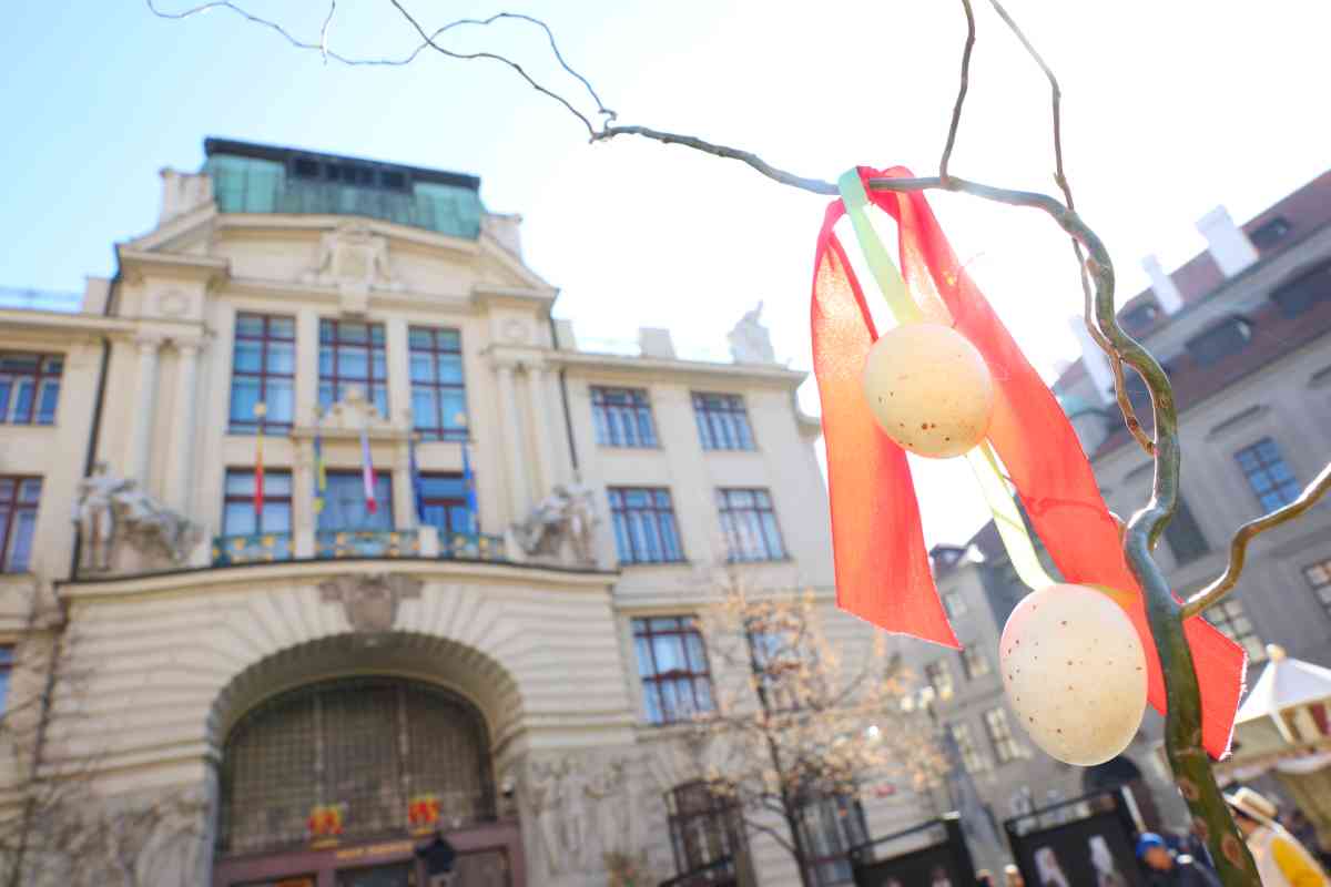 Easter at Marianske, Easter market in the centre of Prague